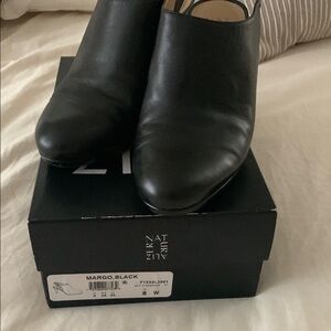 Black Leather open back